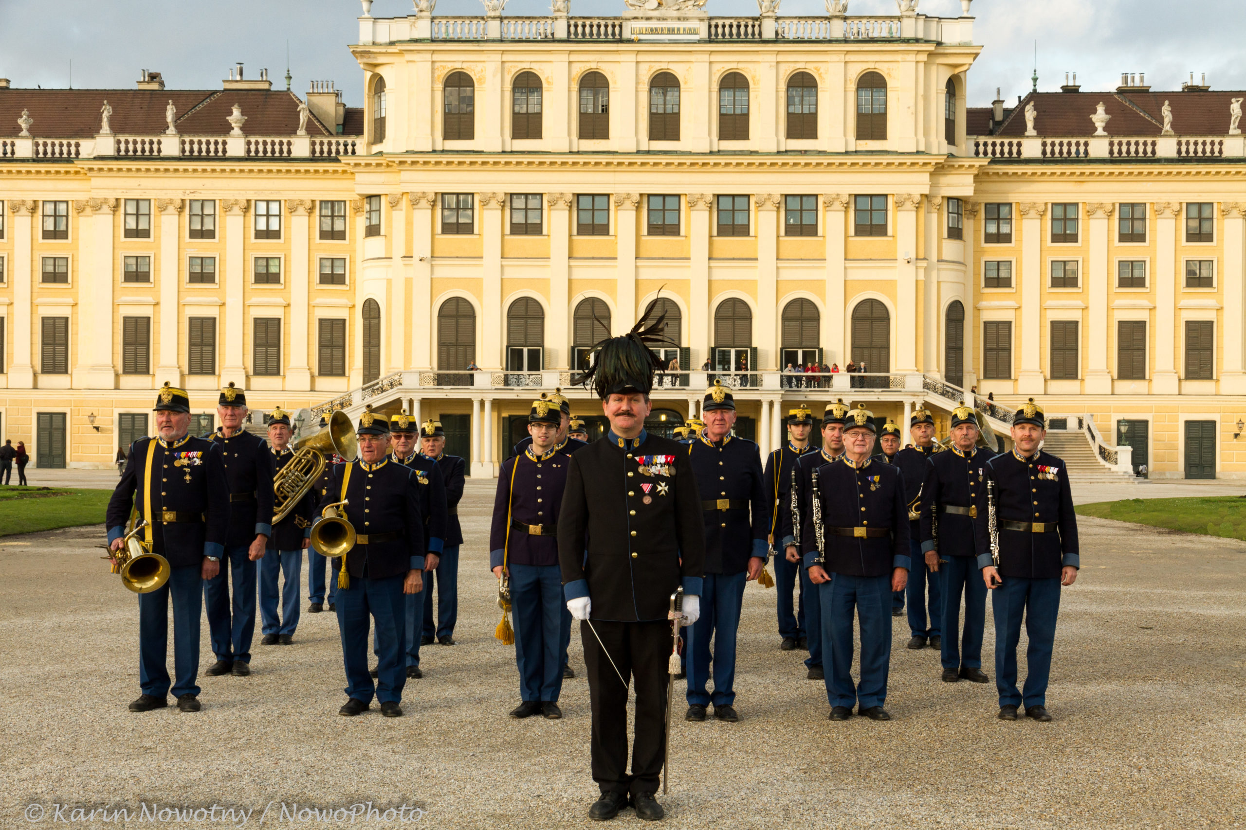 Die Deutschmeister kommen nach Schloss Schönbrunn