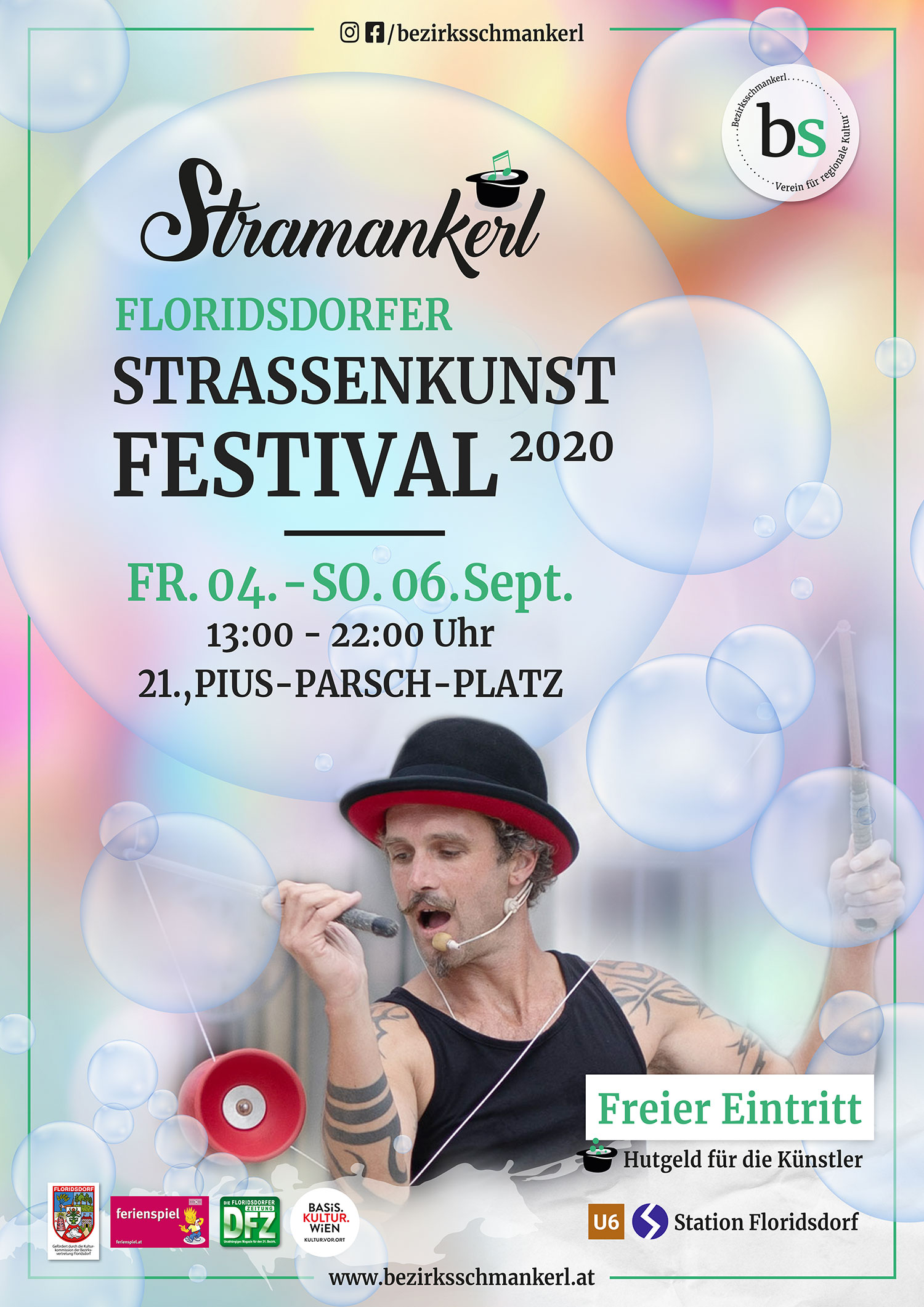 Stramankerl - Floridsdorfer Straßenkunst Festival 2020