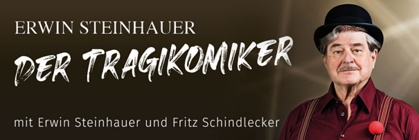 Lesung: Der Tragikomiker - Erwin Steinhauer & Fritz Schindlecker